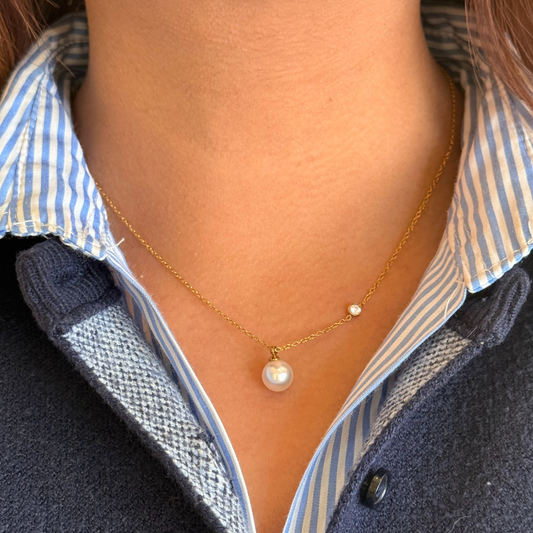 Golden Necklace Gratitud