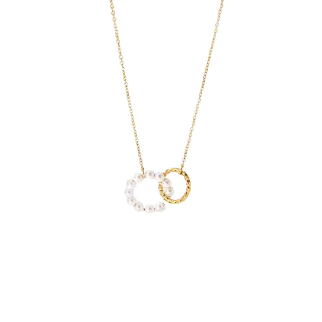ETERNAL BOND PEARL NECKLACE