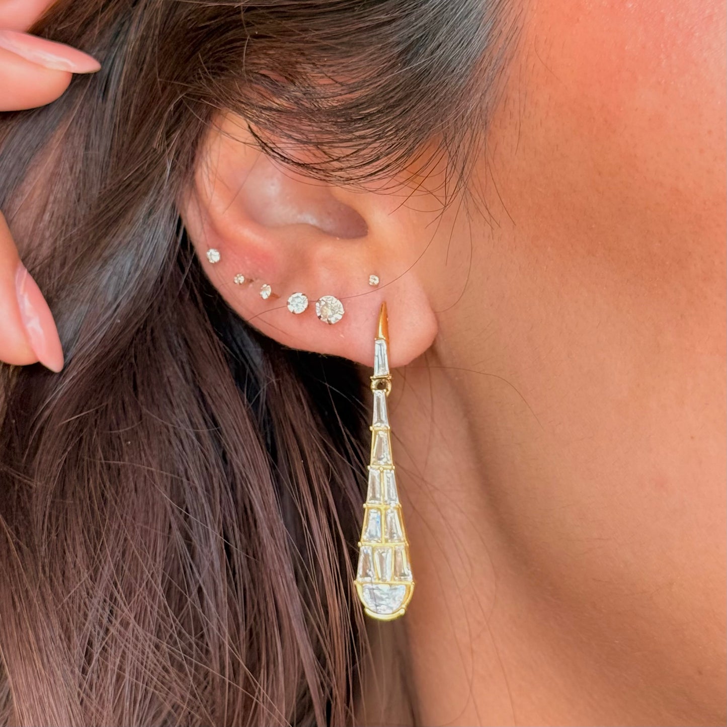 Split Movable Earrings