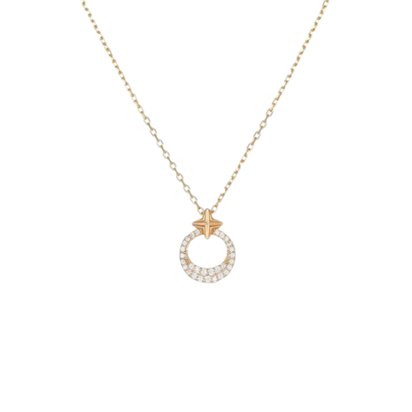Golden Necklace Galaxy