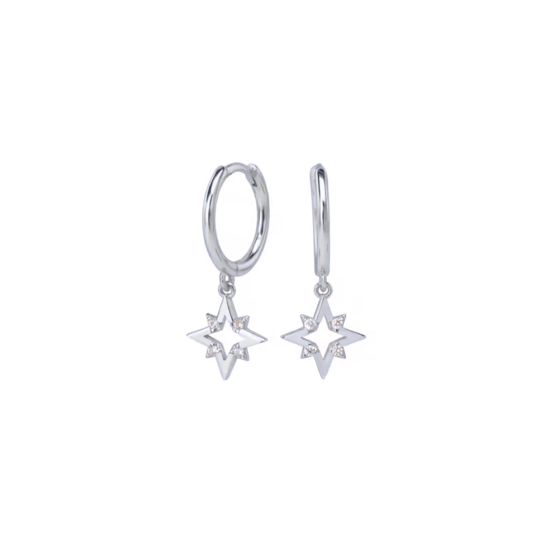 David star silver huggies
