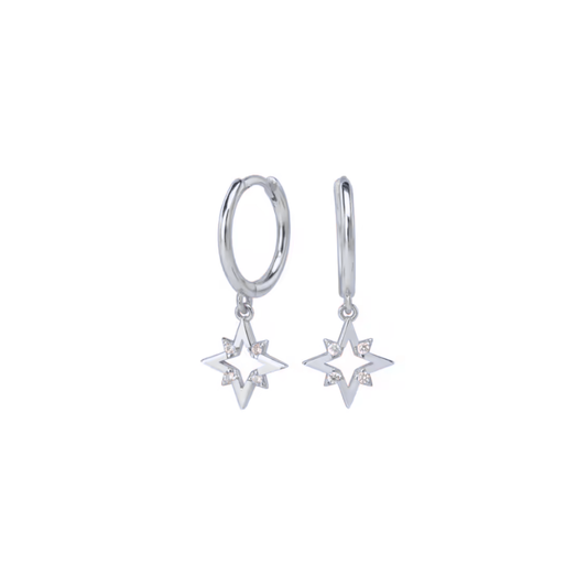David star silver huggies