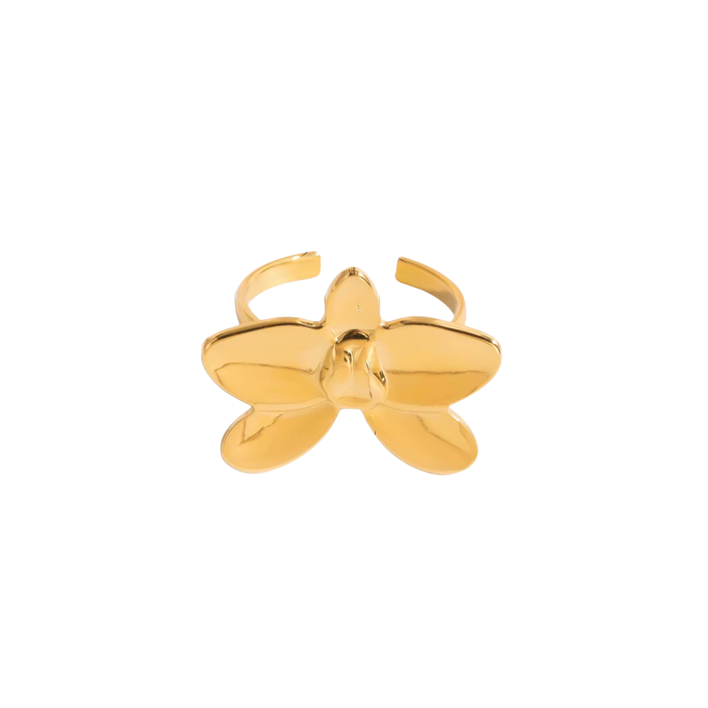 Golden Flower Ring