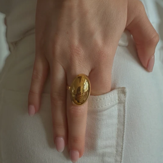 Bold Oval Ring