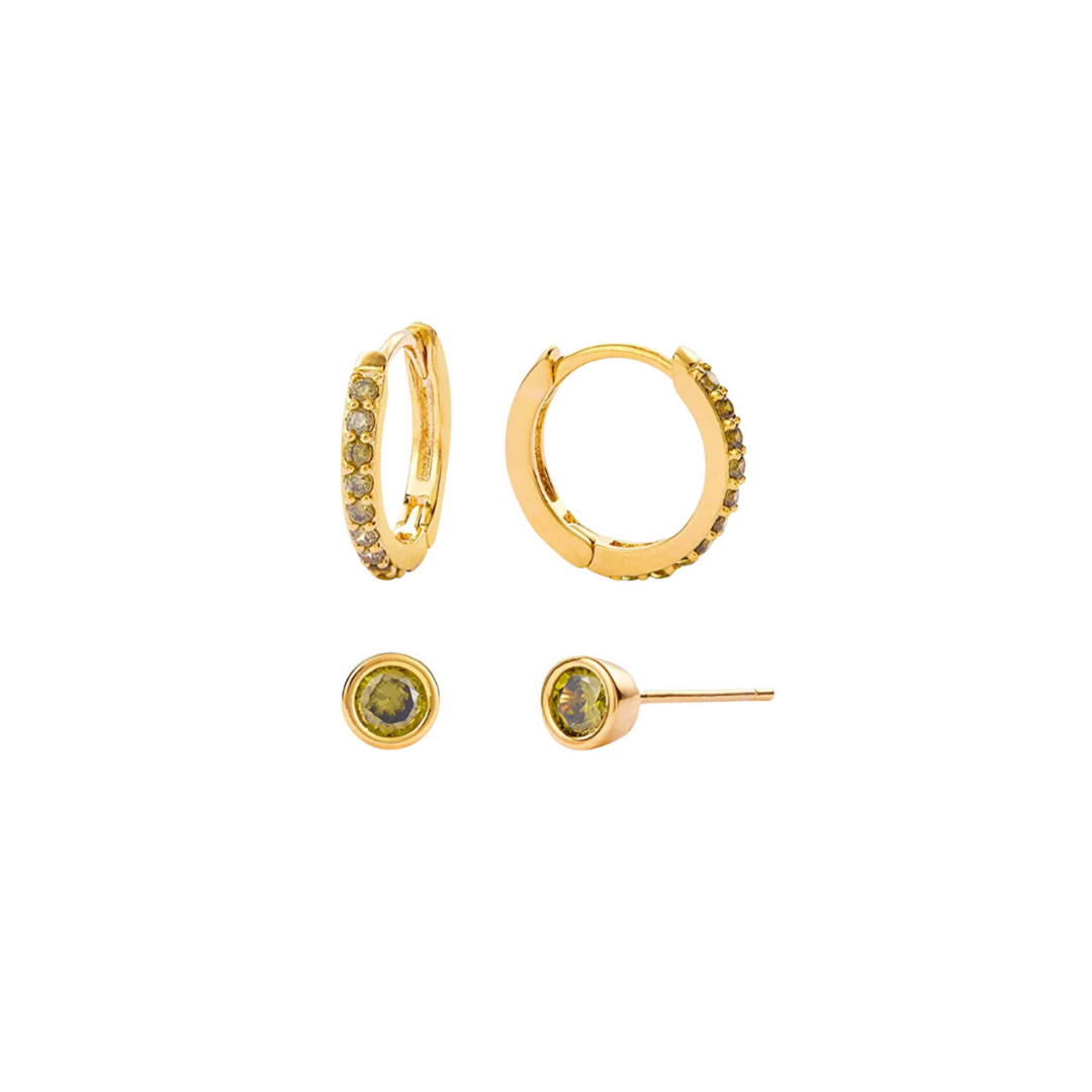 August Birthstone Set