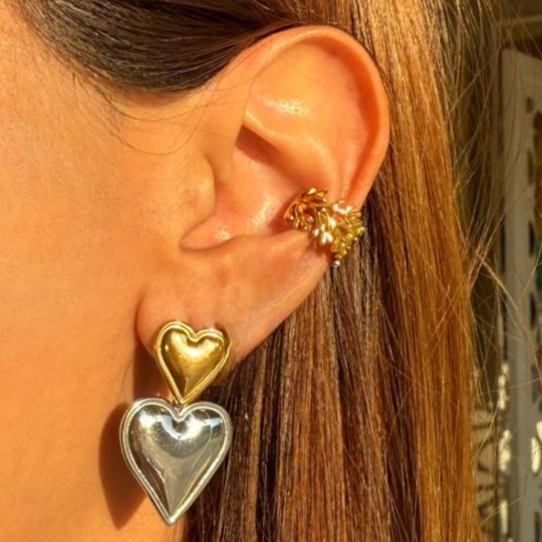 Golden leaf cuff