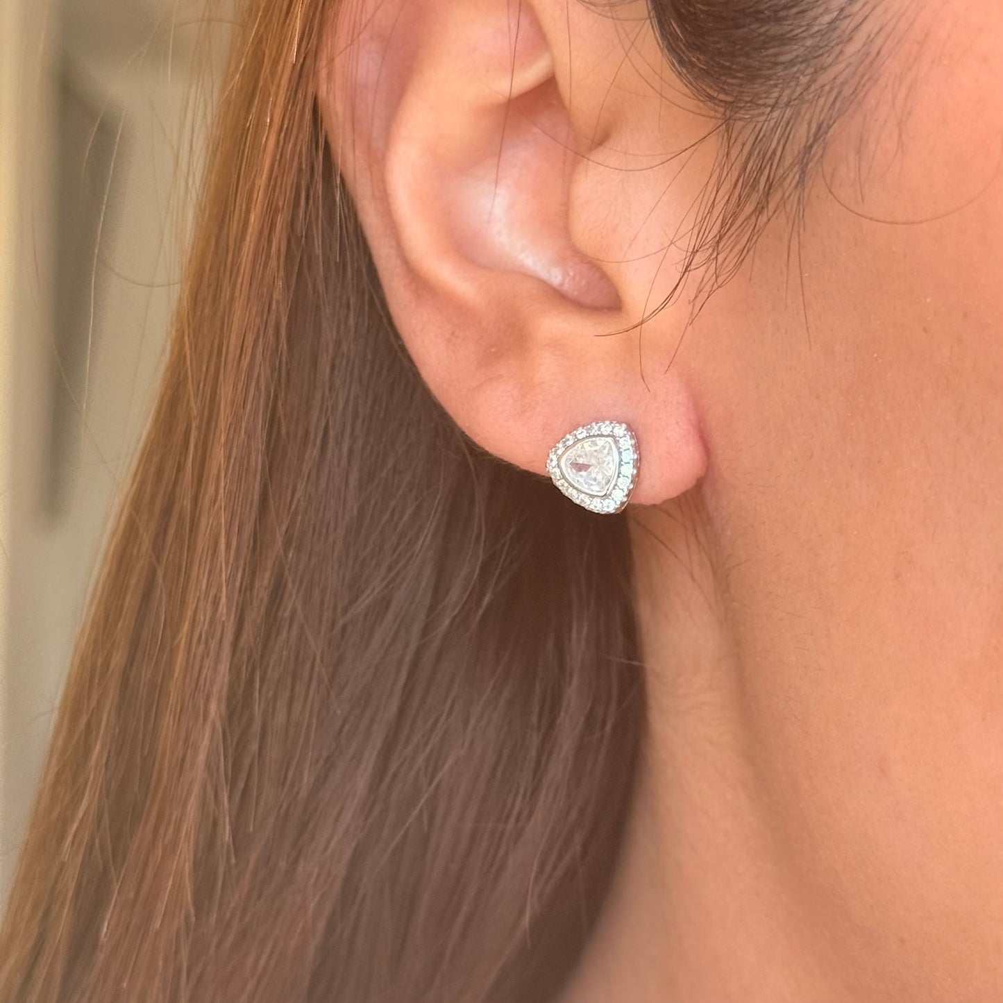 Romina Spark Silver Studs