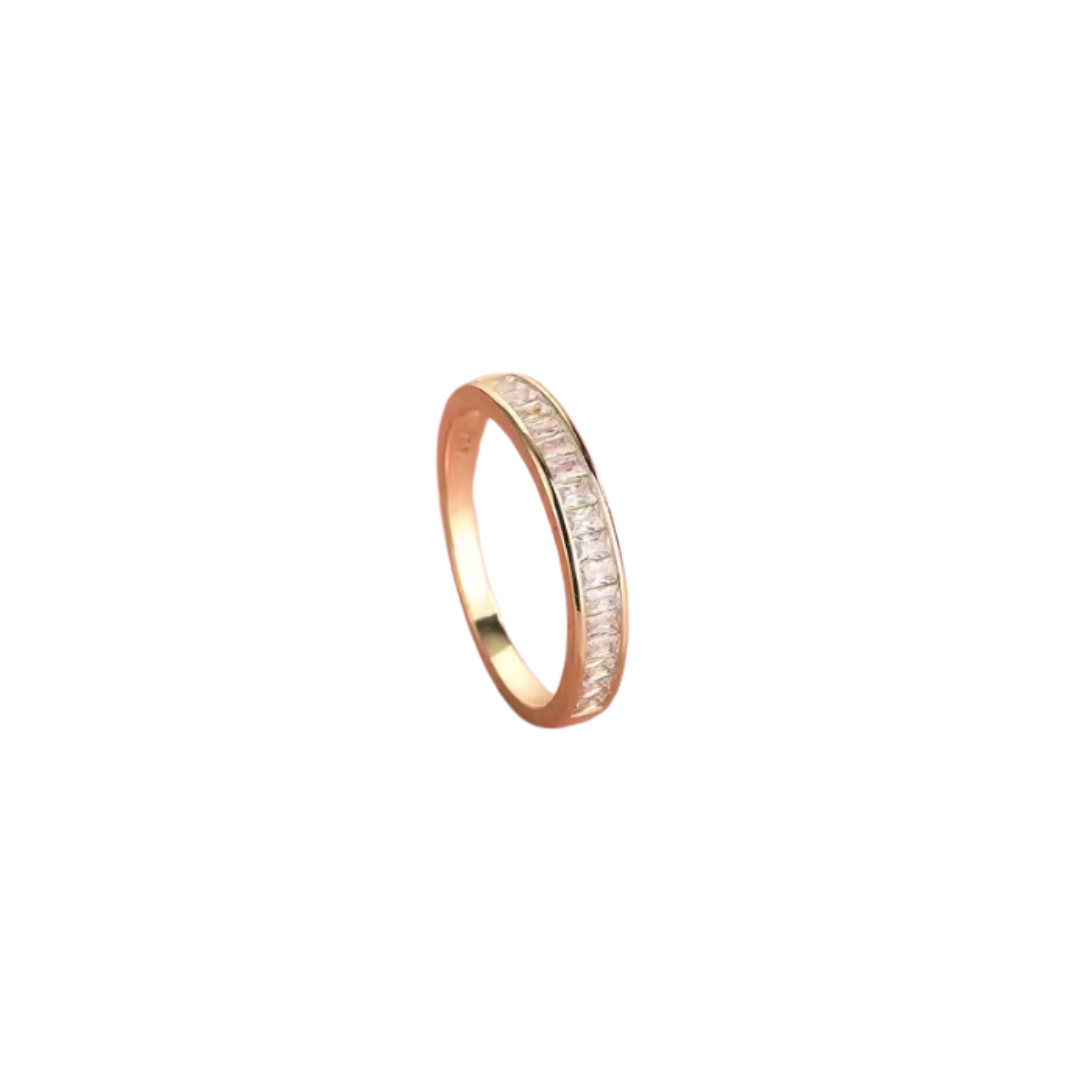 Golden ring crystal