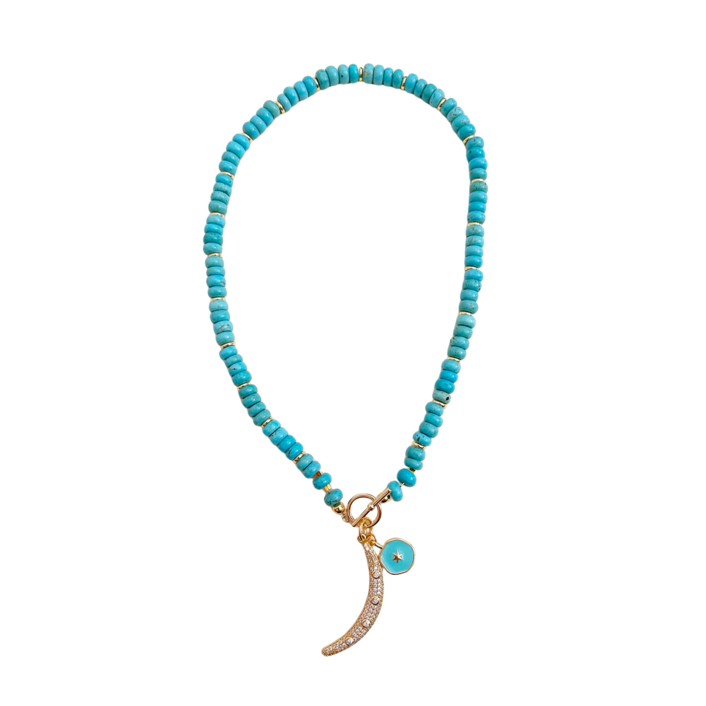 Collar Turqueza Luna