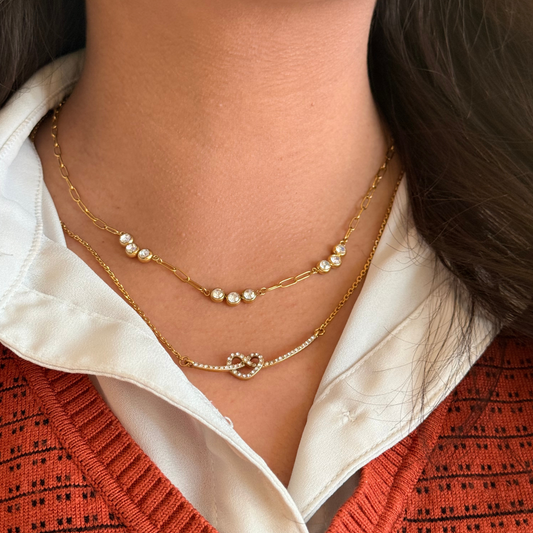 Golden Necklace Tree Points