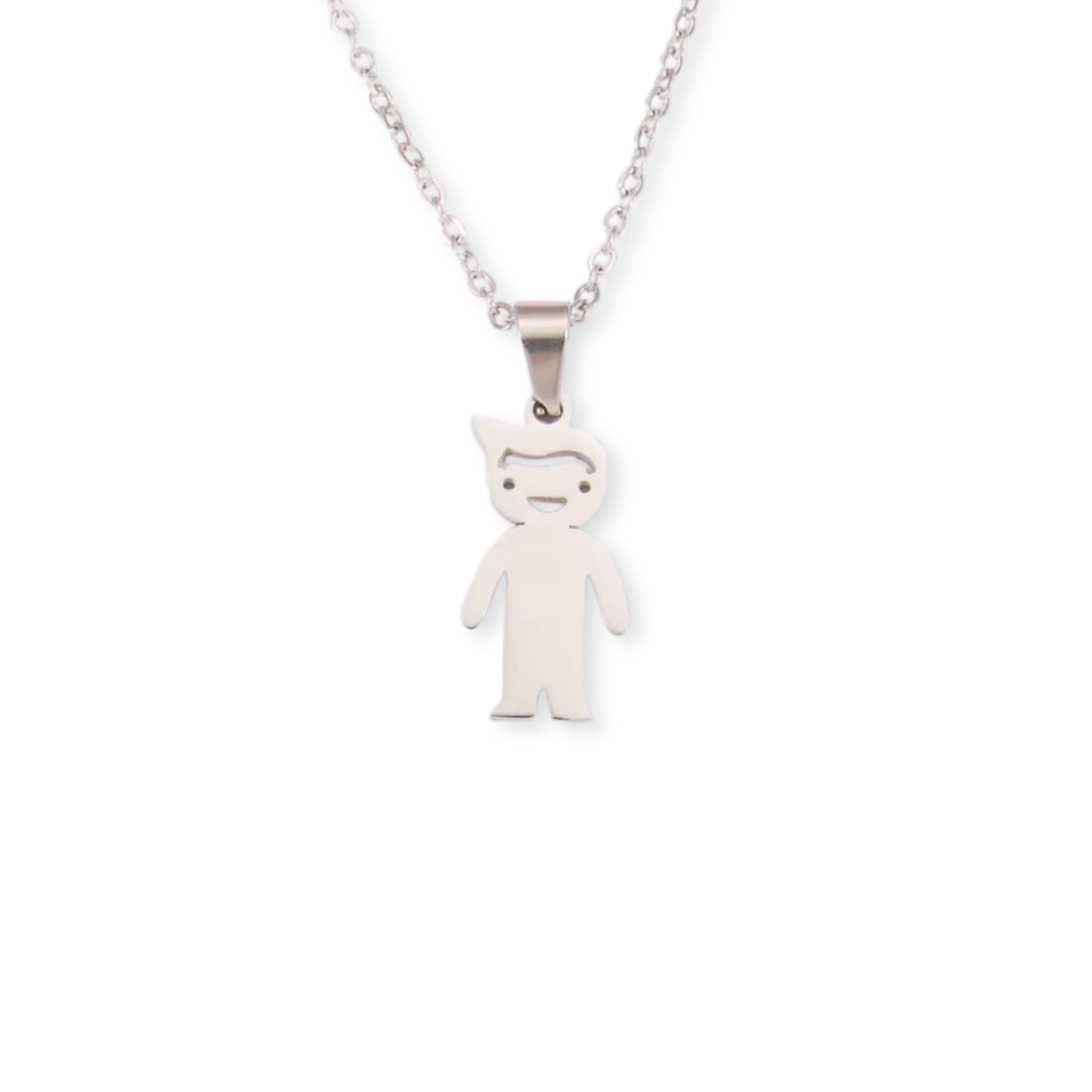 Plain Little Boy Golden Necklace
