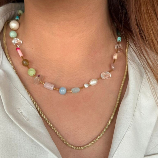 Lagos golden necklace