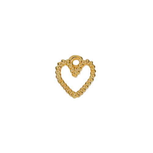 BRAIDED HEART CHARM