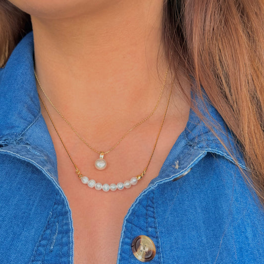 Golden Necklace Anna