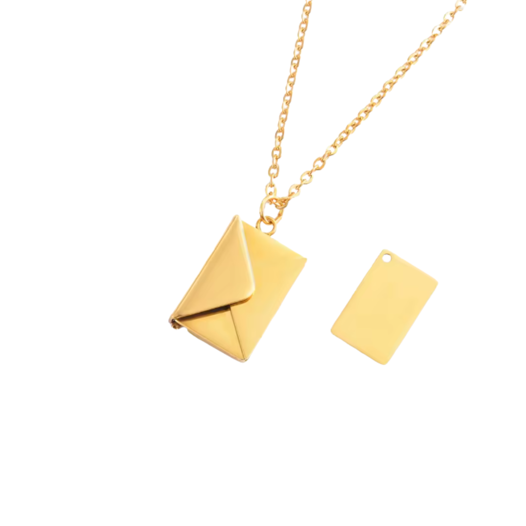 Engravable golden letter