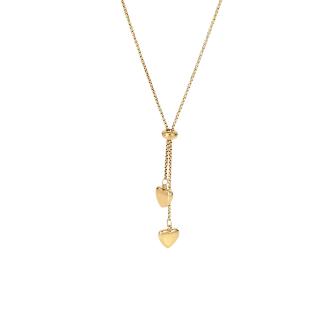 HANGING HEARTS NECKLACE