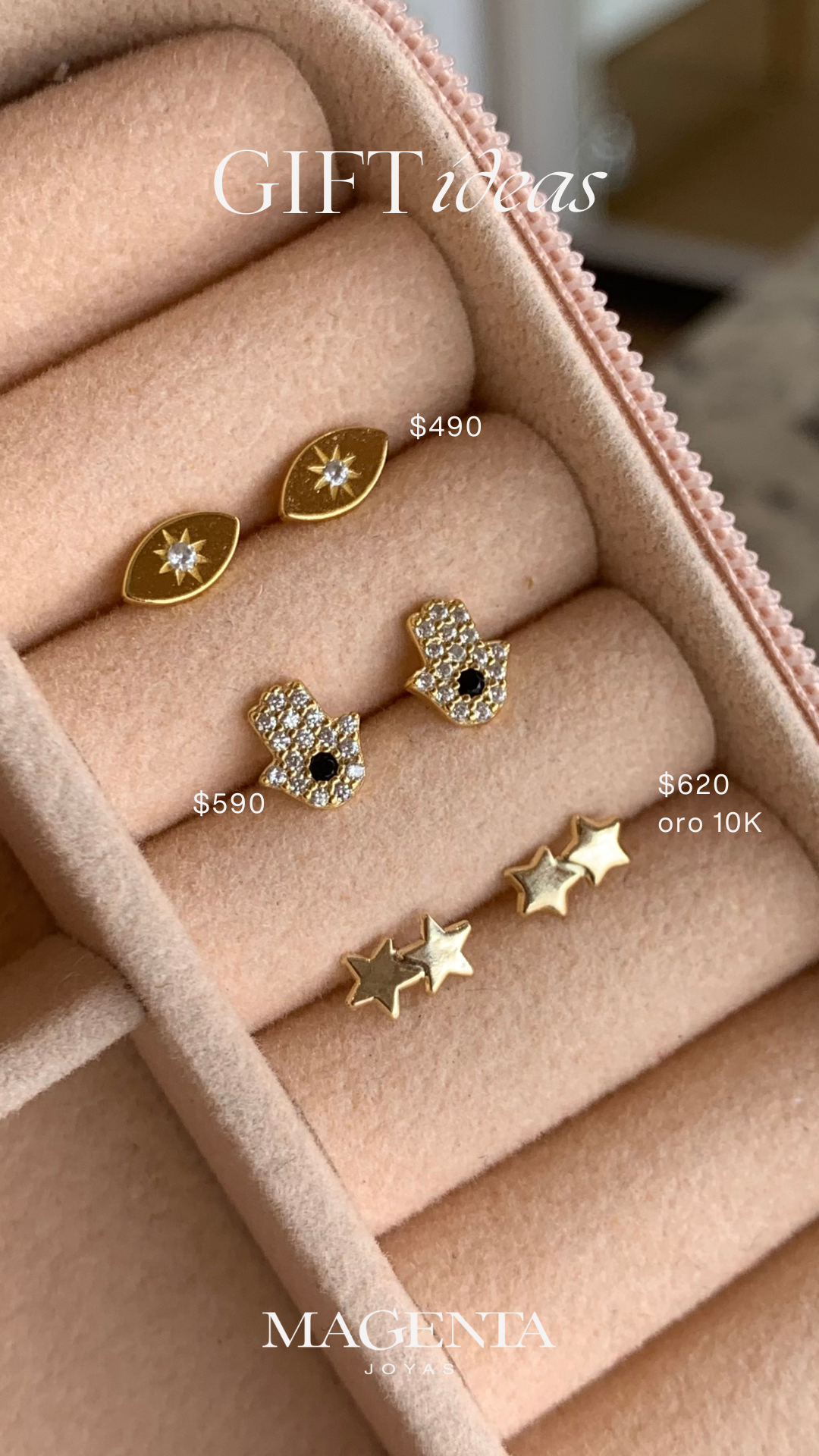 Sun eye studs