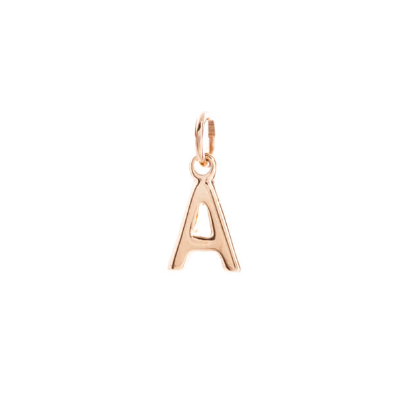 Mini initial charm