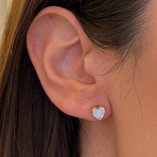 Heart Studs