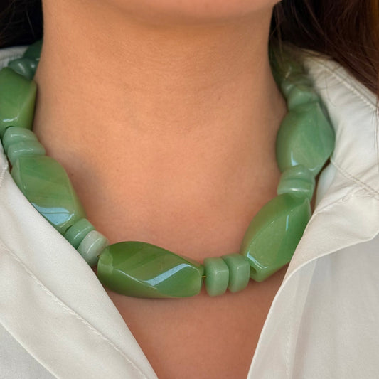 Collar aventurina