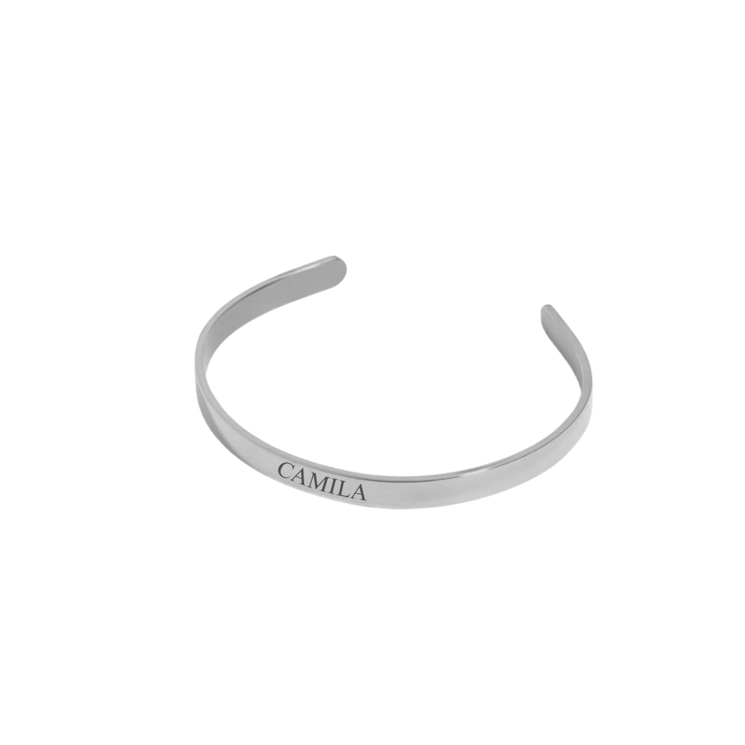 Brazalete plata mensaje secreto