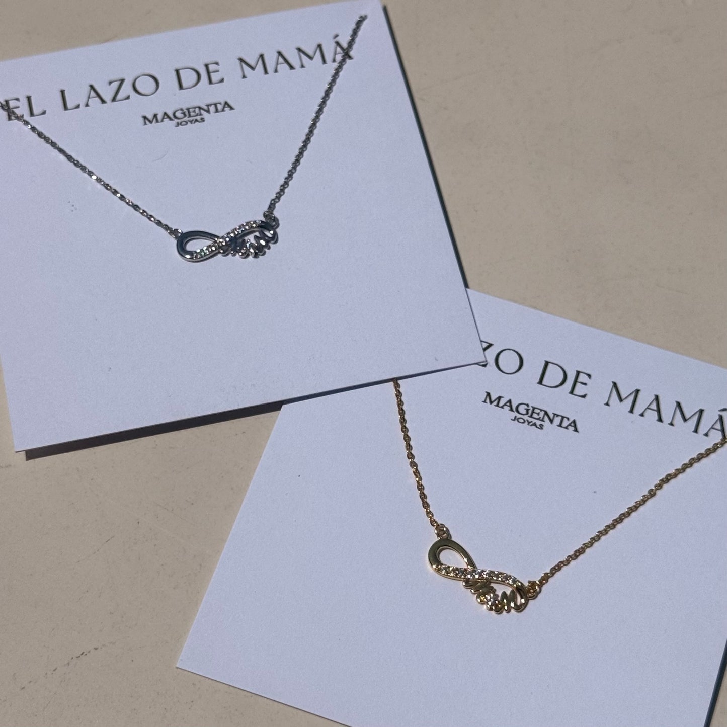 Infinite Mom Silver Necklace
