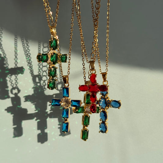 Aria Cross Necklace