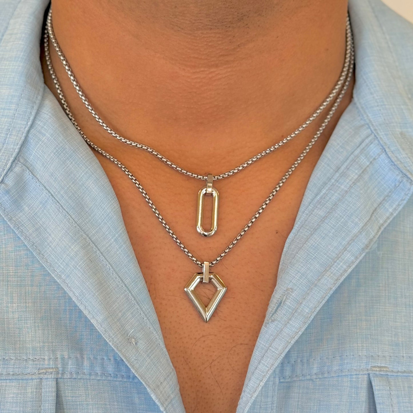 Silver Necklace Aurea