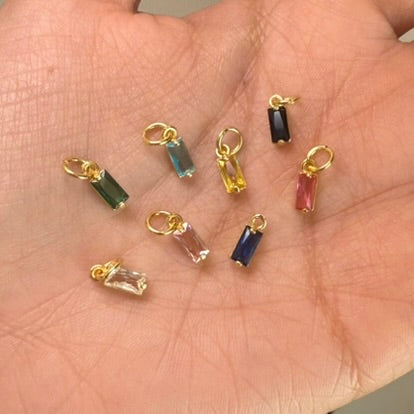 Yellow squared charm