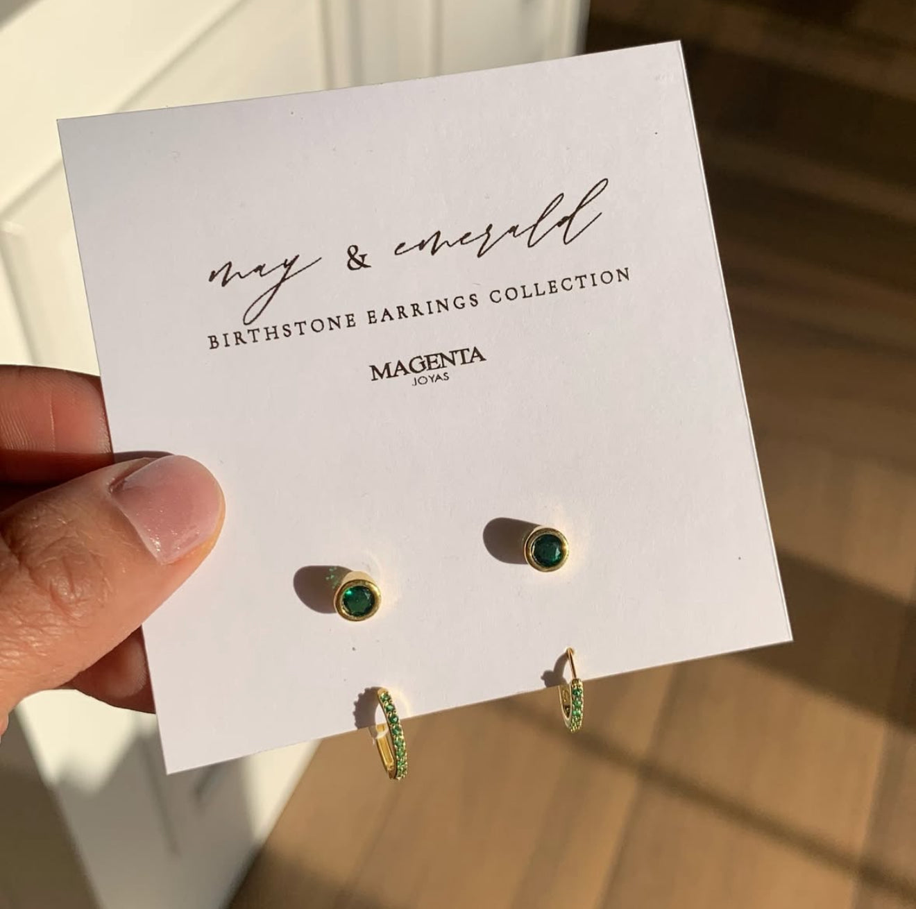 BIRTHSTONE EARRING SET COLLECTION