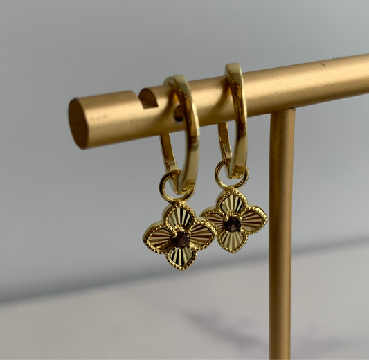 Jasso golden hoops