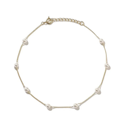 SMALL PEARL ANKLET