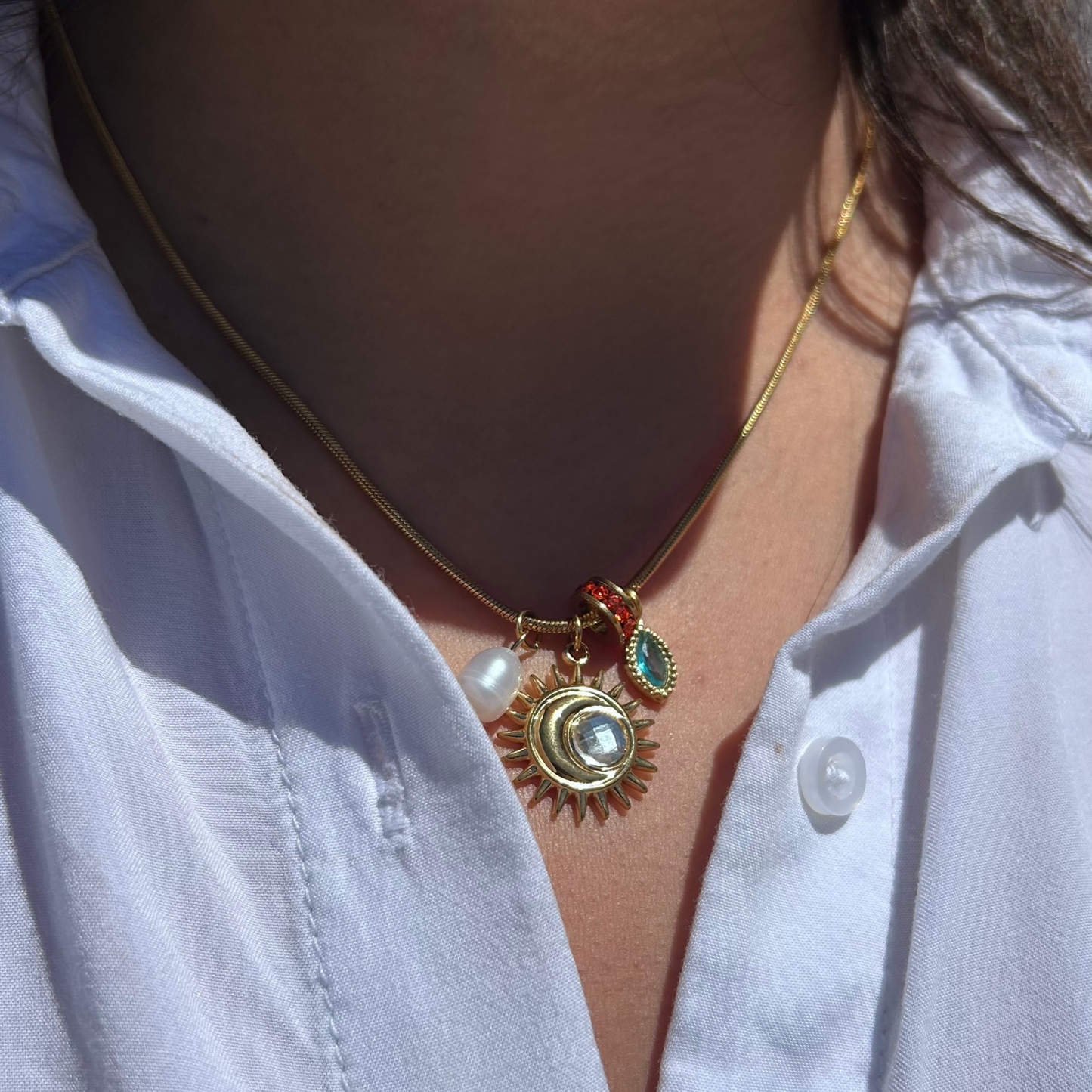 Colorful Charms Sunshine Necklace