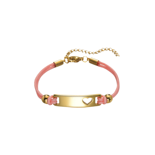 Pink Heart Bracelet