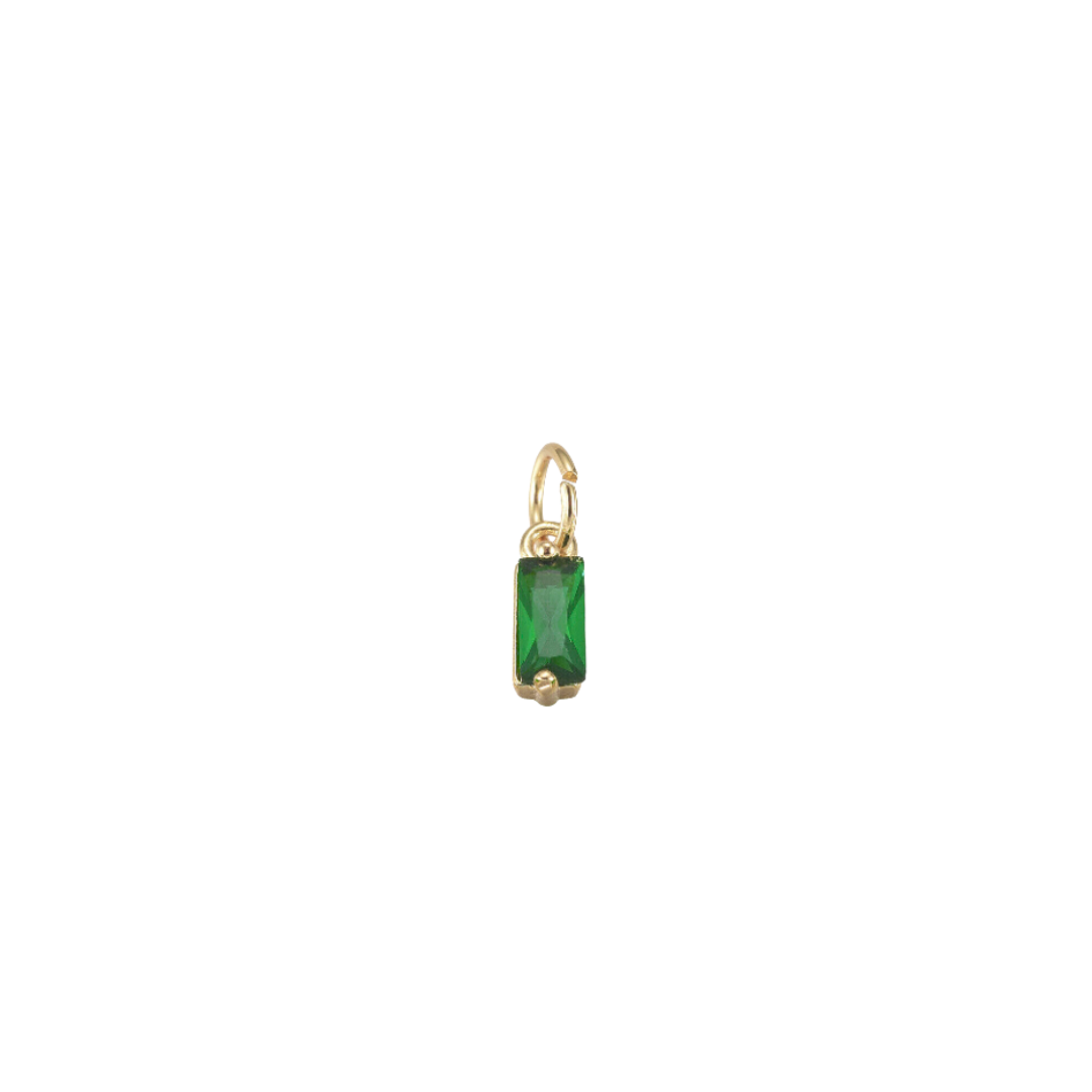 GREEN SQUARED CHARM