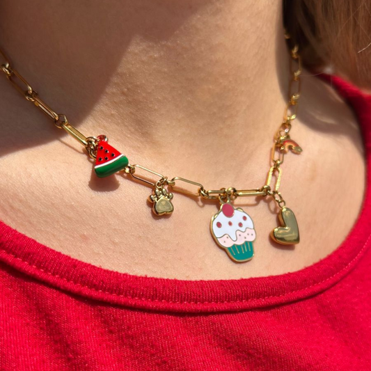 Dog Gold Charm