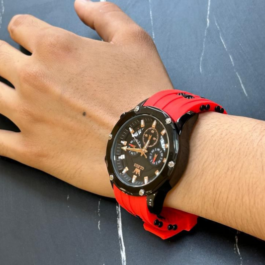 Enrique red black watch