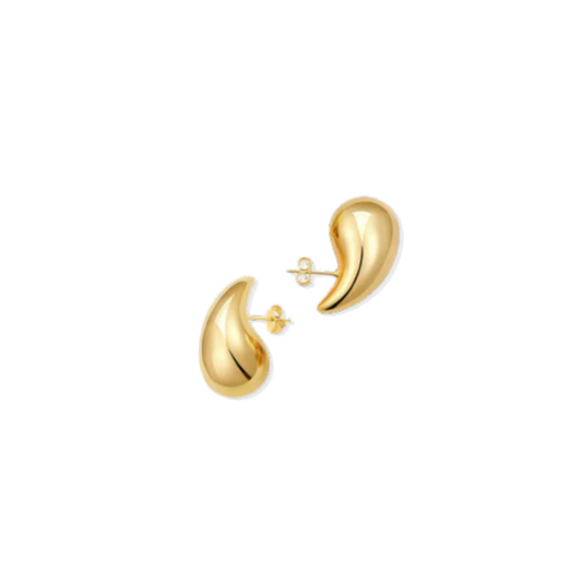 Small Iconic Drop Golden Earrings