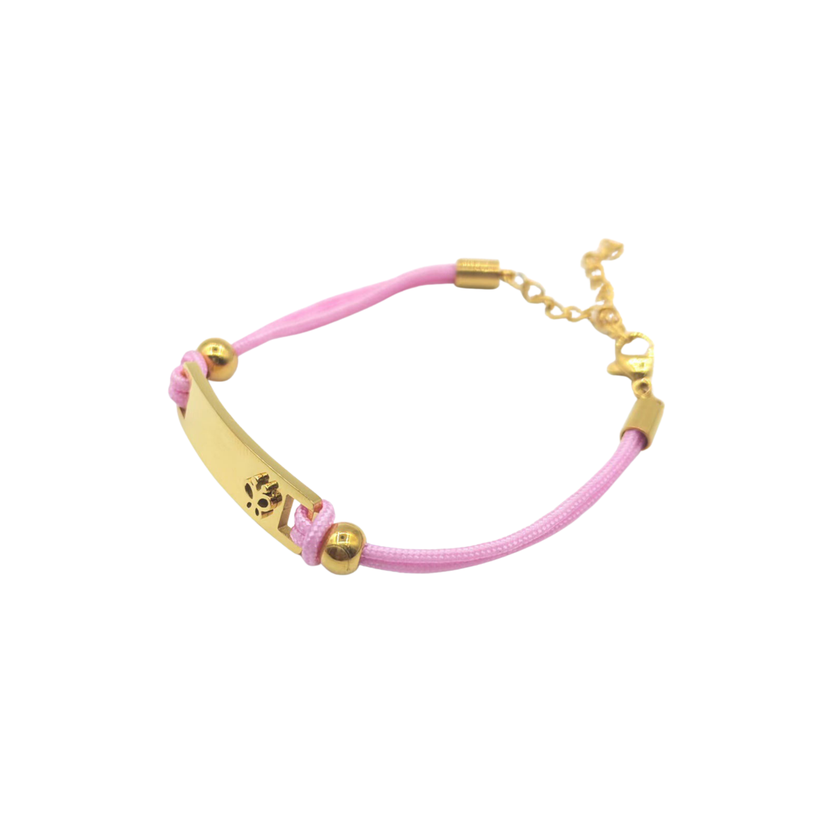 Pink Butterfly Bracelet