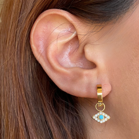 Golden Hoops Eye