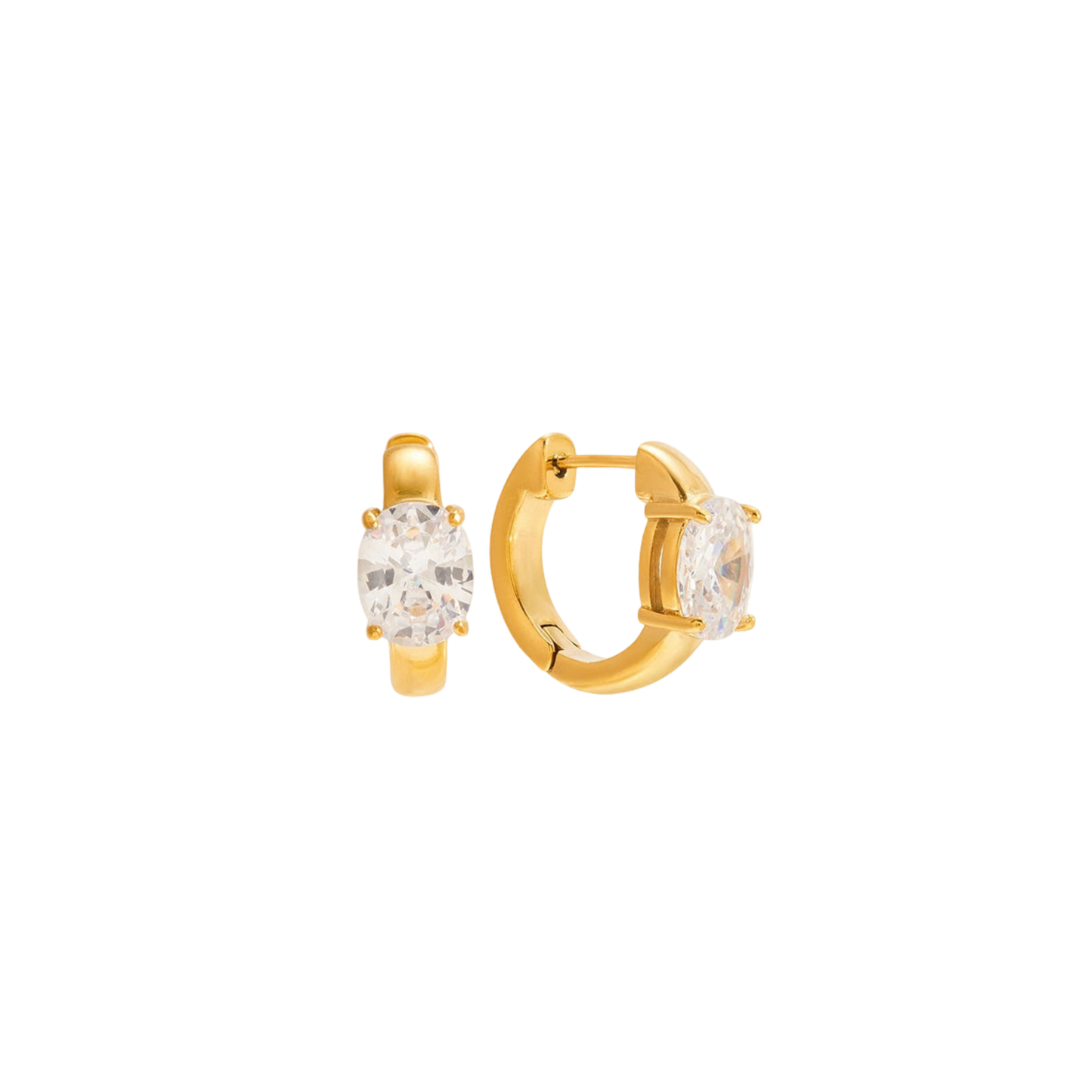 Goldn Hoops Circle Sarah