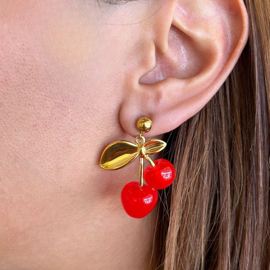 Beautiful Cherry Earrings