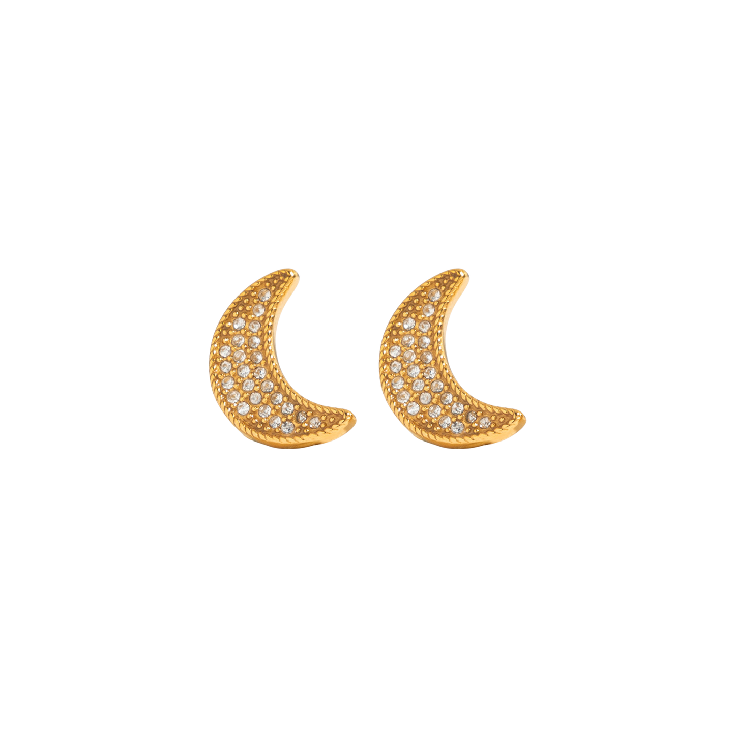 Golden Moon Earrings