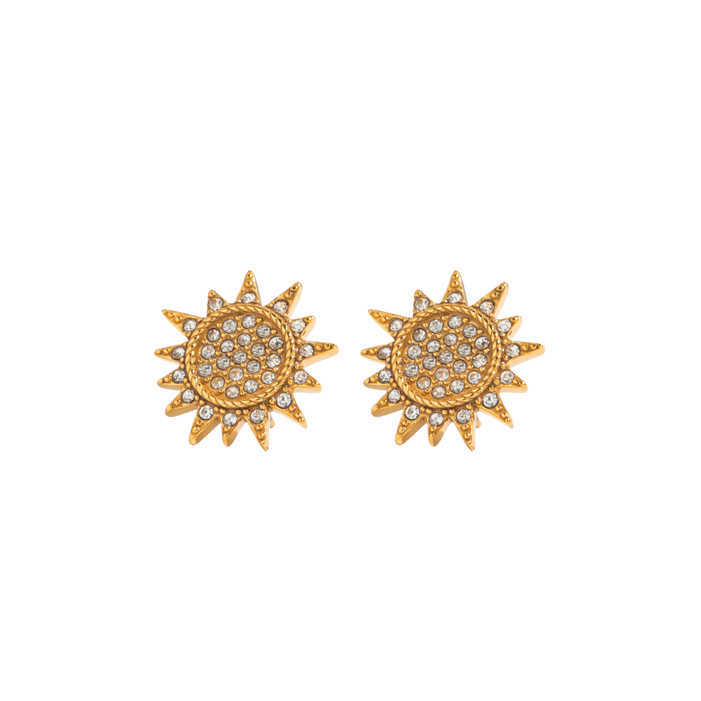 Golden Sun Earrings