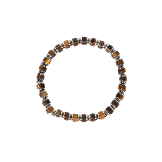 Tiger Eye Tube Bracelet