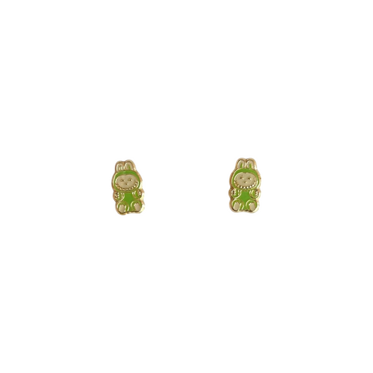 Conejo labubu verde 10k