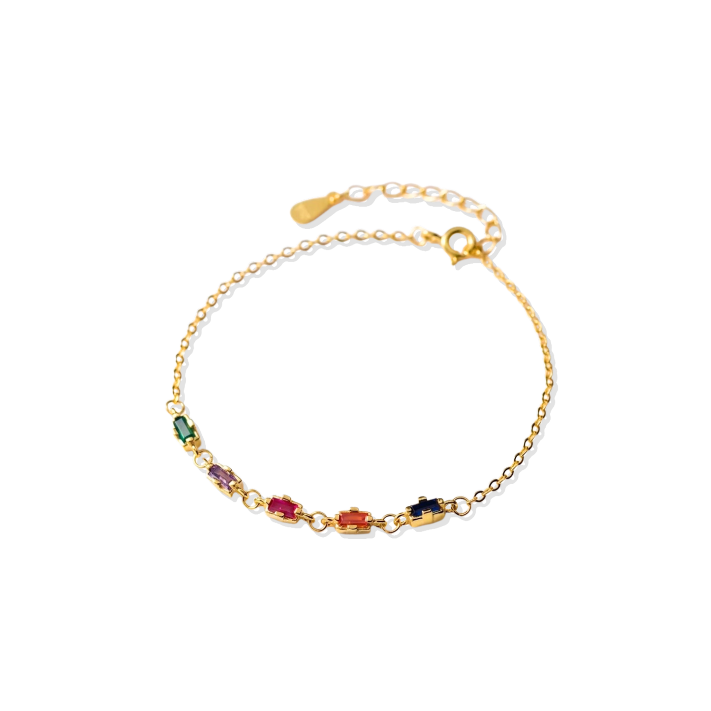 Golden Bracelet Rainbow Loop