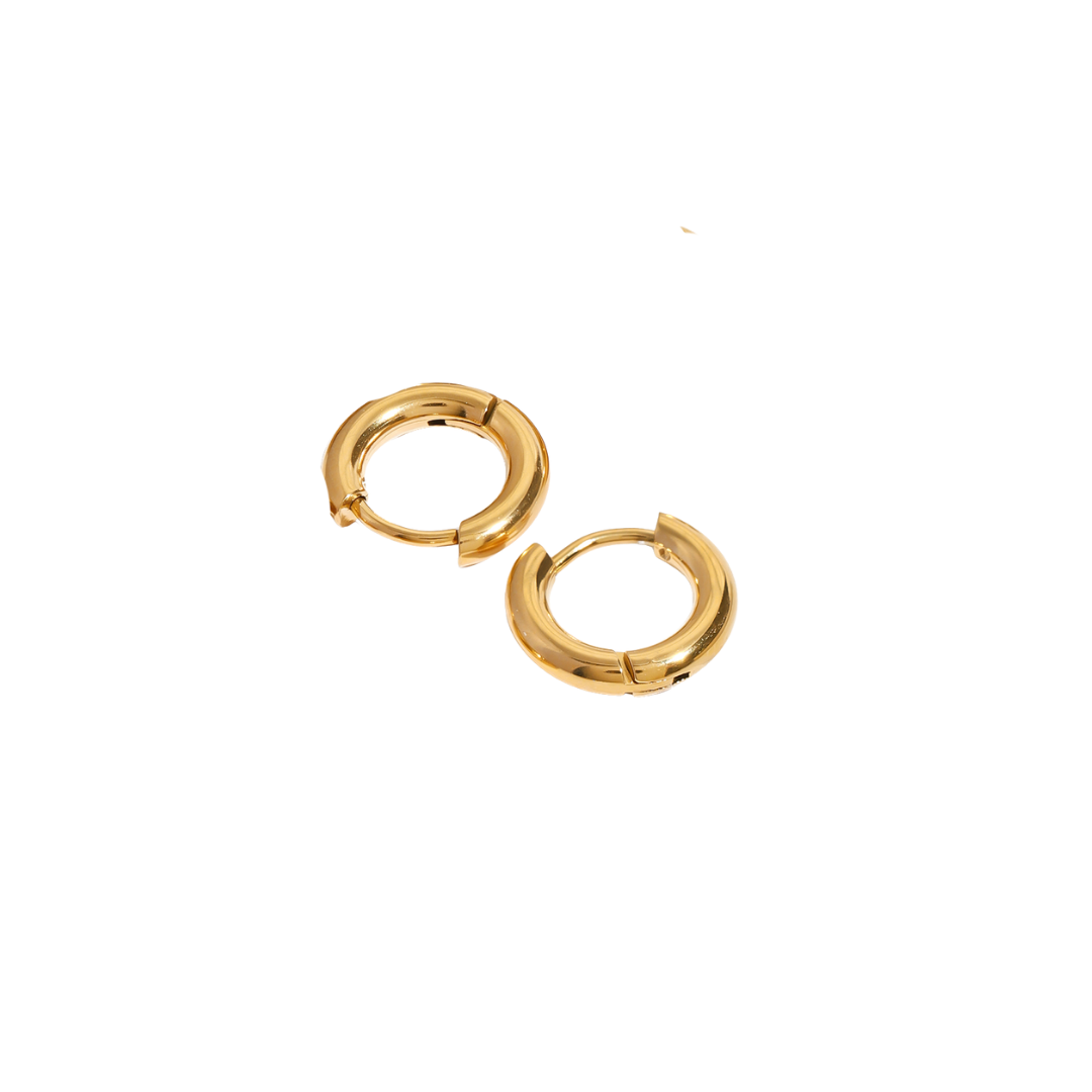 Golden Hoops Annie Plain