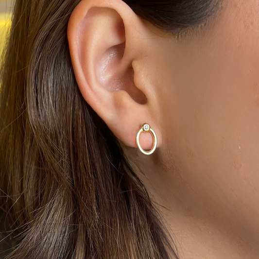 The lilac glow studs