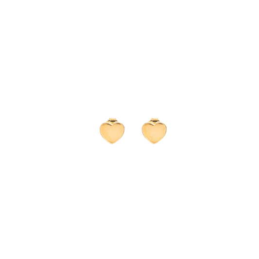 Mini heart studs